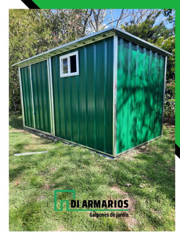 ARMARIO VERDE 3X2 CON VENTANA