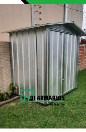 ARMARIO DE JARDIN 2X2 DOBLE AGUA