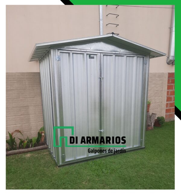 ARMARIO DE JARDIN 2X2 DOBLE AGUA - Image 3