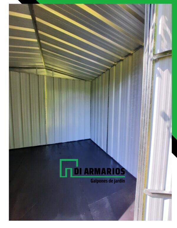 ARMARIO DE JARDIN GRIS TOPO 3X3 - Image 3