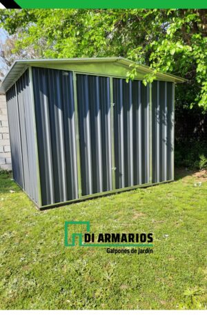 ARMARIO DE JARDIN GRIS TOPO 3X3