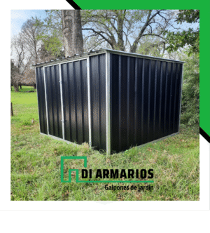 Armario de Jardín  Negro