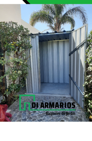 ARMARIO DE JARDIN GALVANIZADO