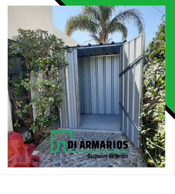 ARMARIO DE JARDIN GALVANIZADO