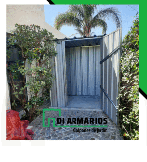 ARMARIO DE JARDIN GALVANIZADO