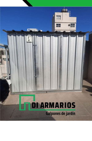Armario de Jardín Galvanizado