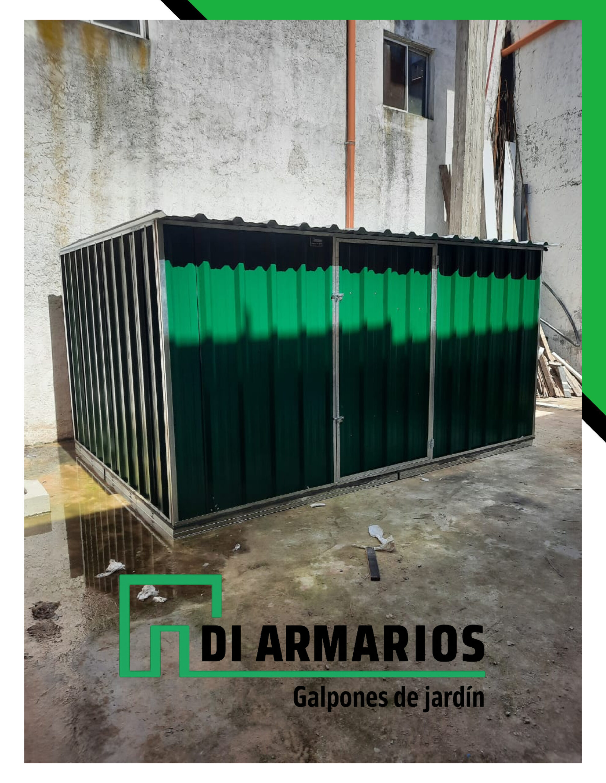 Armarios De Jardin Verde