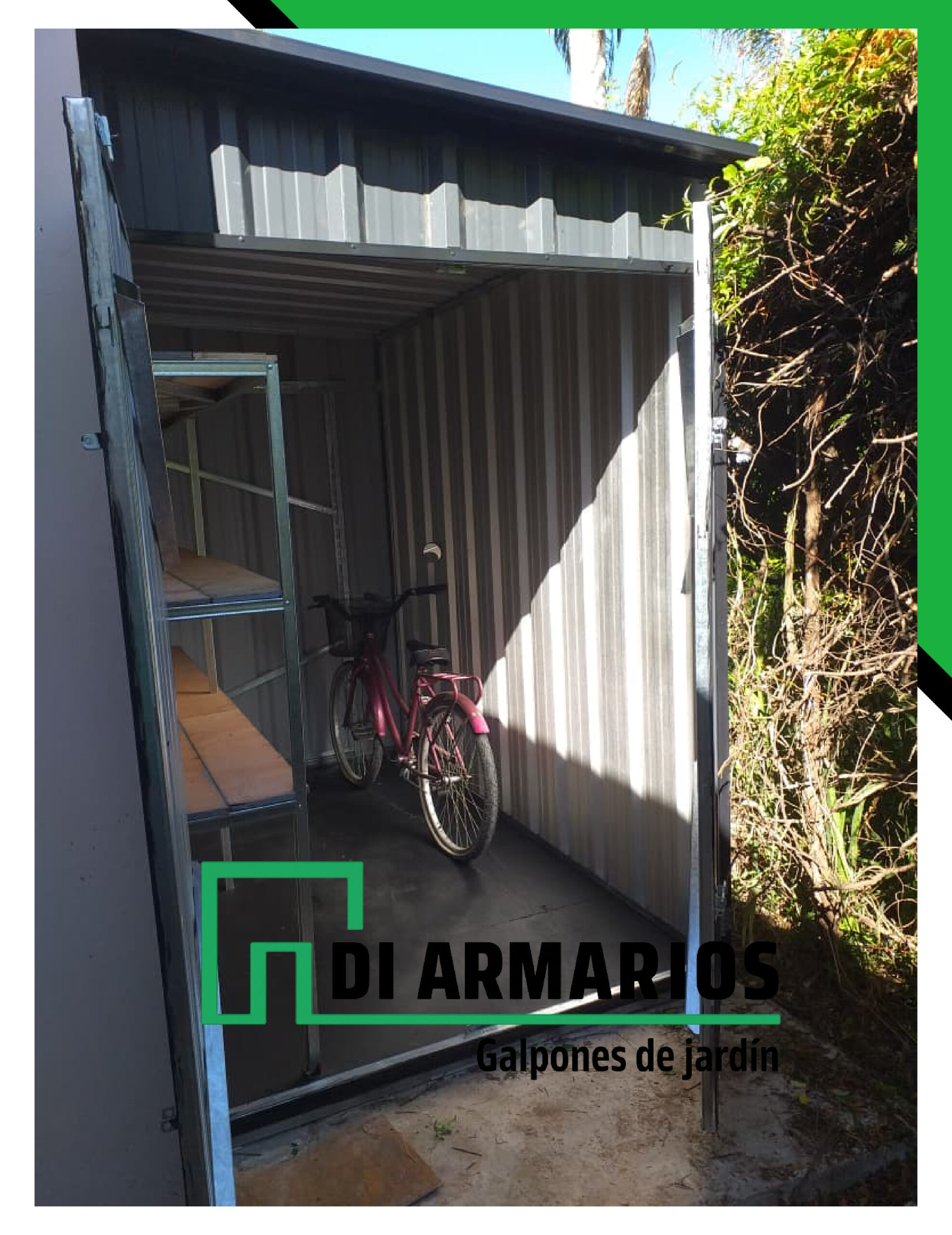 Armario De Jardin Amurado