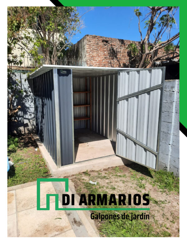 Armario de Jardin Gris Topo - Image 2