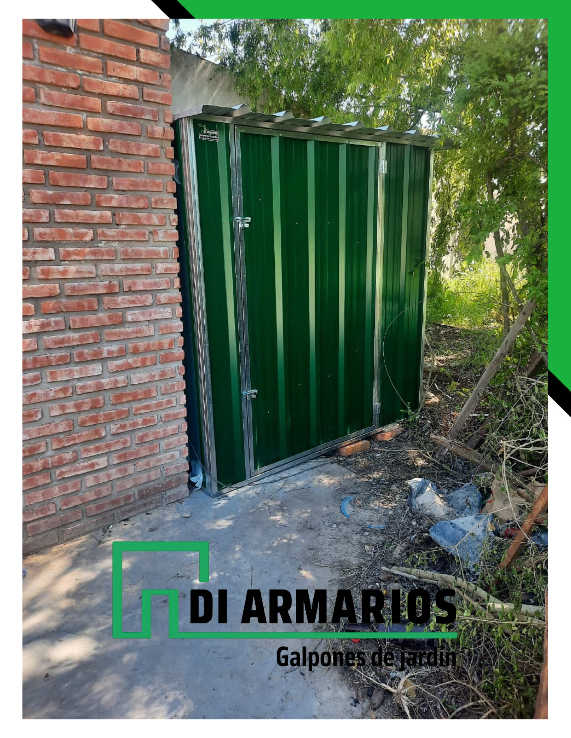 Armario De Jardin Verde - Image 2