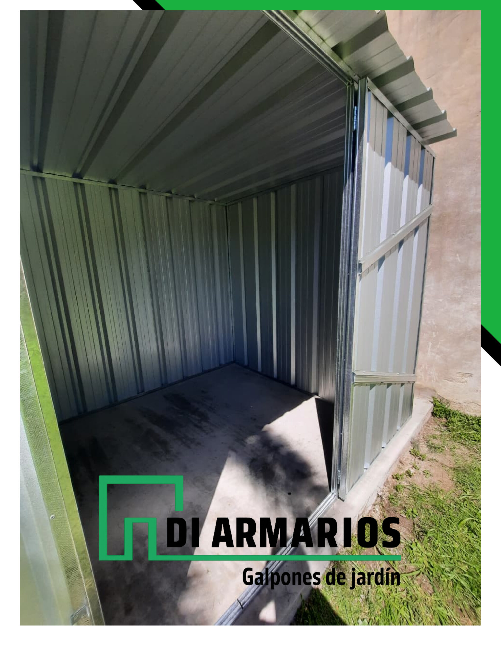 Armario De Jardin Galvanizado - Image 3