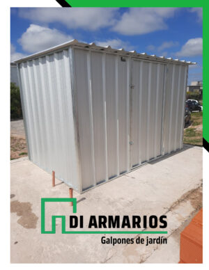 Armario De Jardin Galvanizado