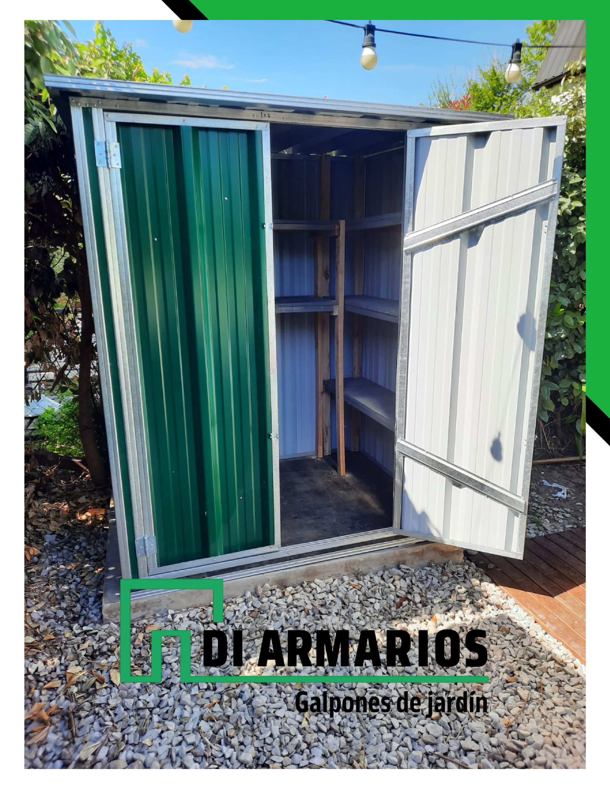 Armario De Jardin Verde