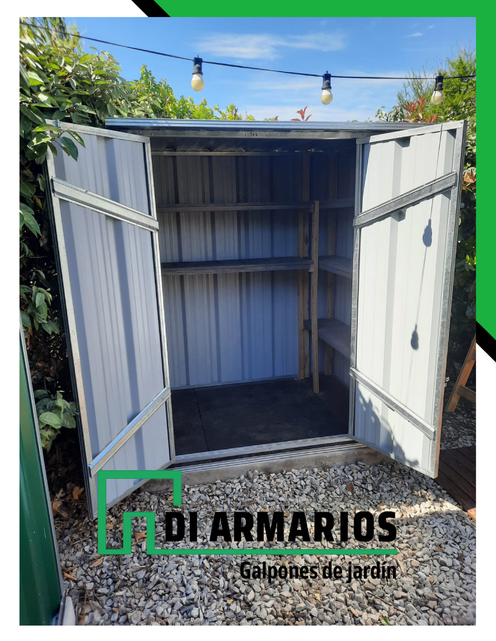 Armario De Jardin Verde - Image 4