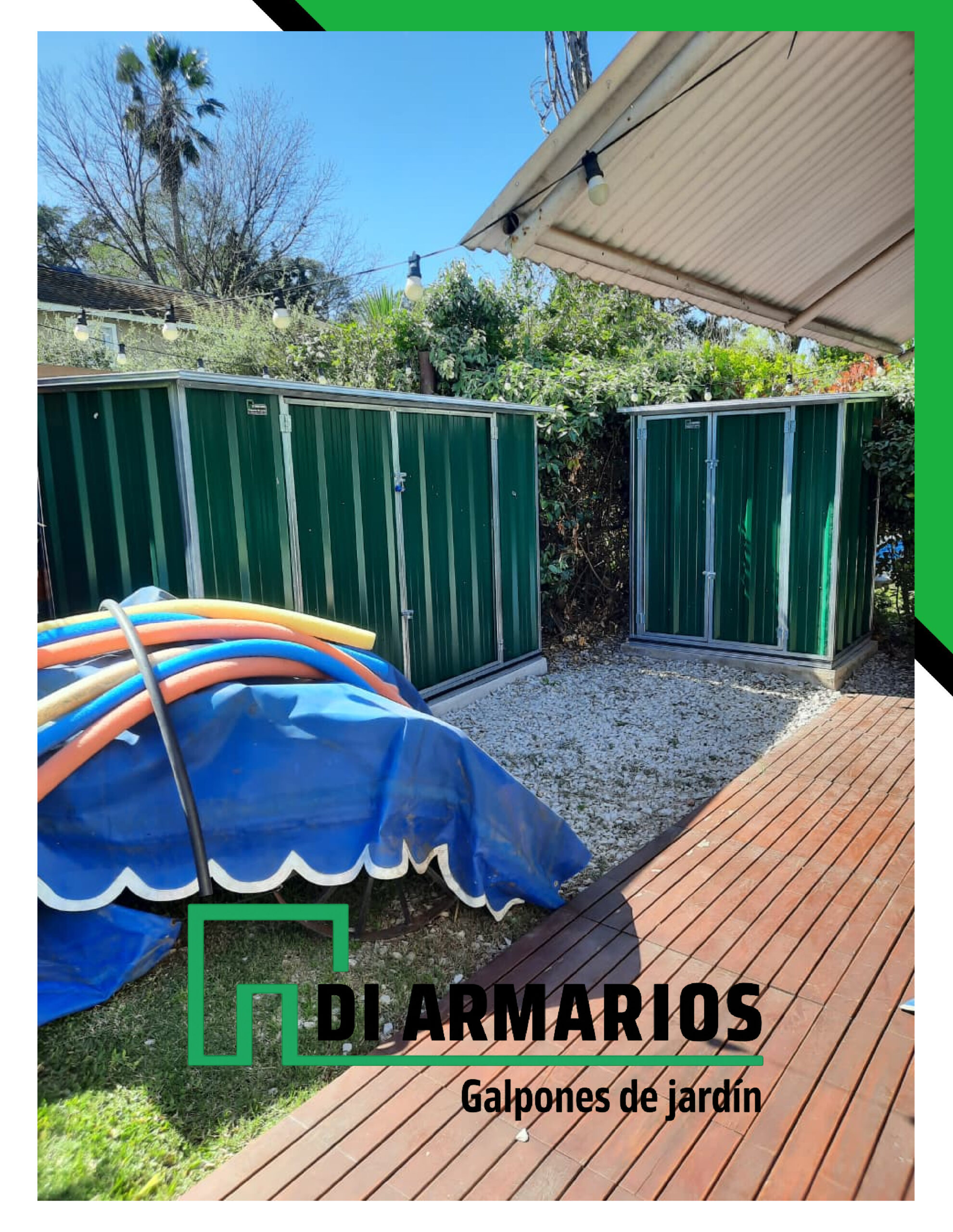 Armario De Jardin Verde - Image 2