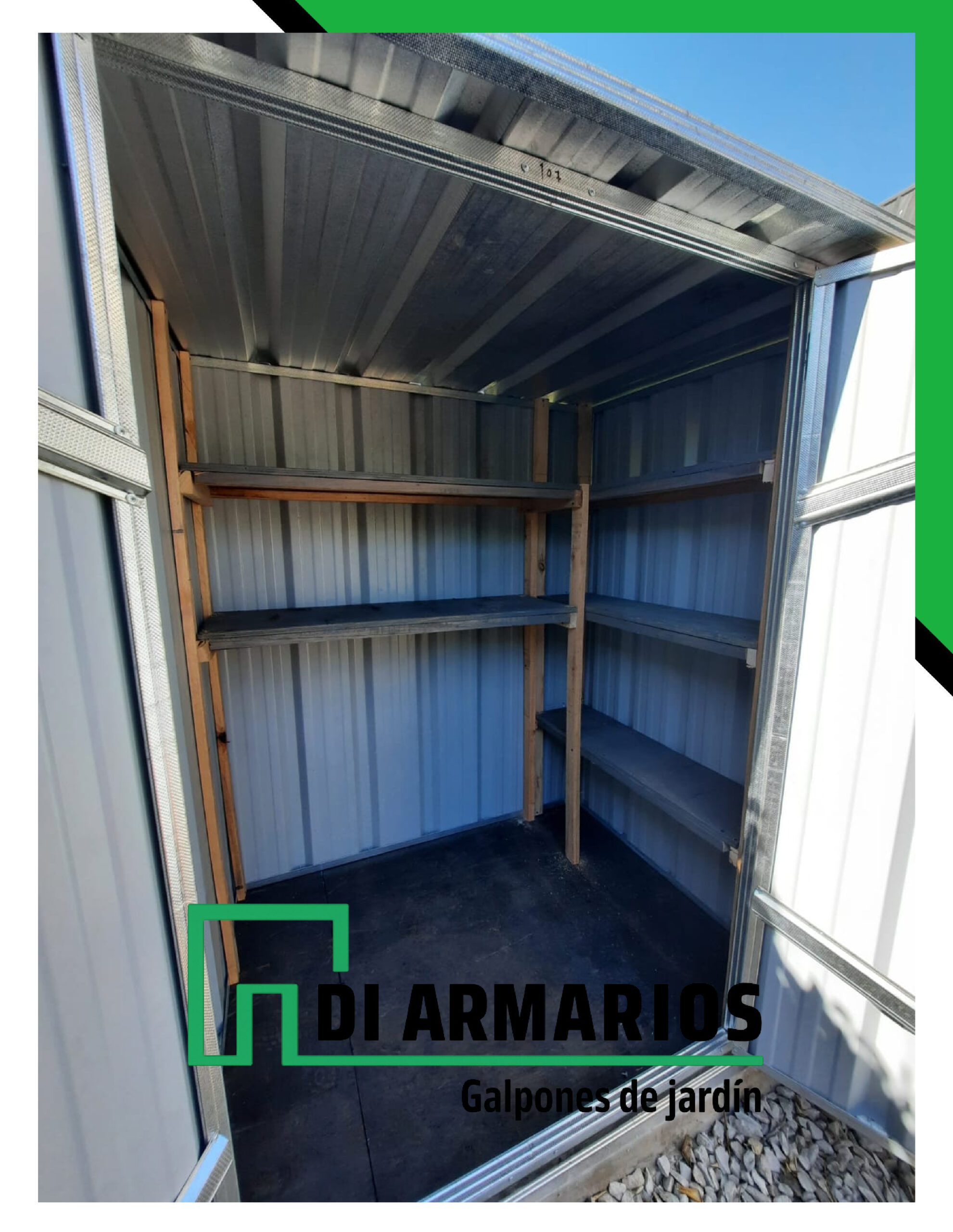 Armario De Jardin Verde - Image 3