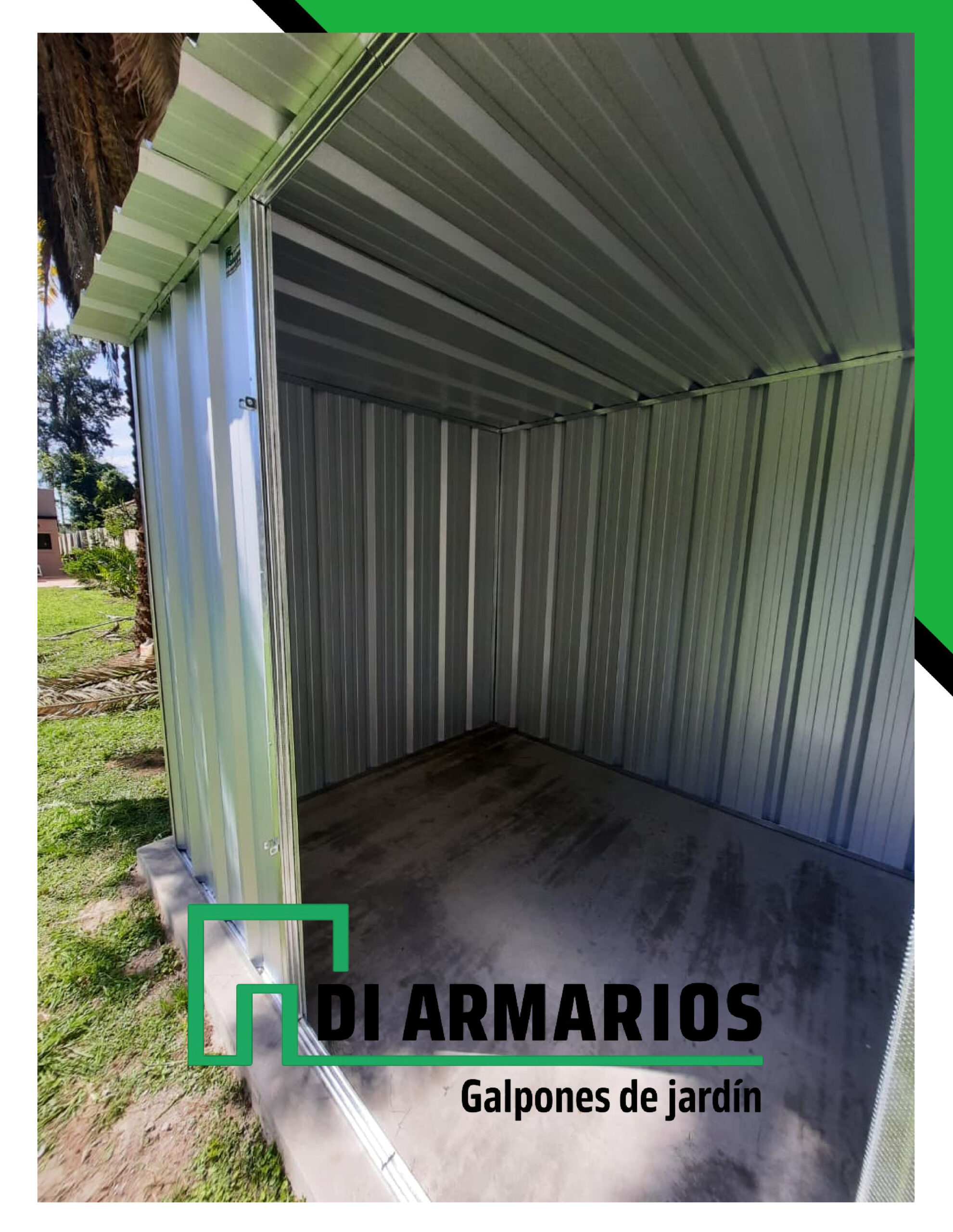 Armario De Jardin Galvanizado - Image 2