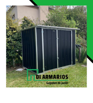 ARMARIO DE JARDIN NEGRO